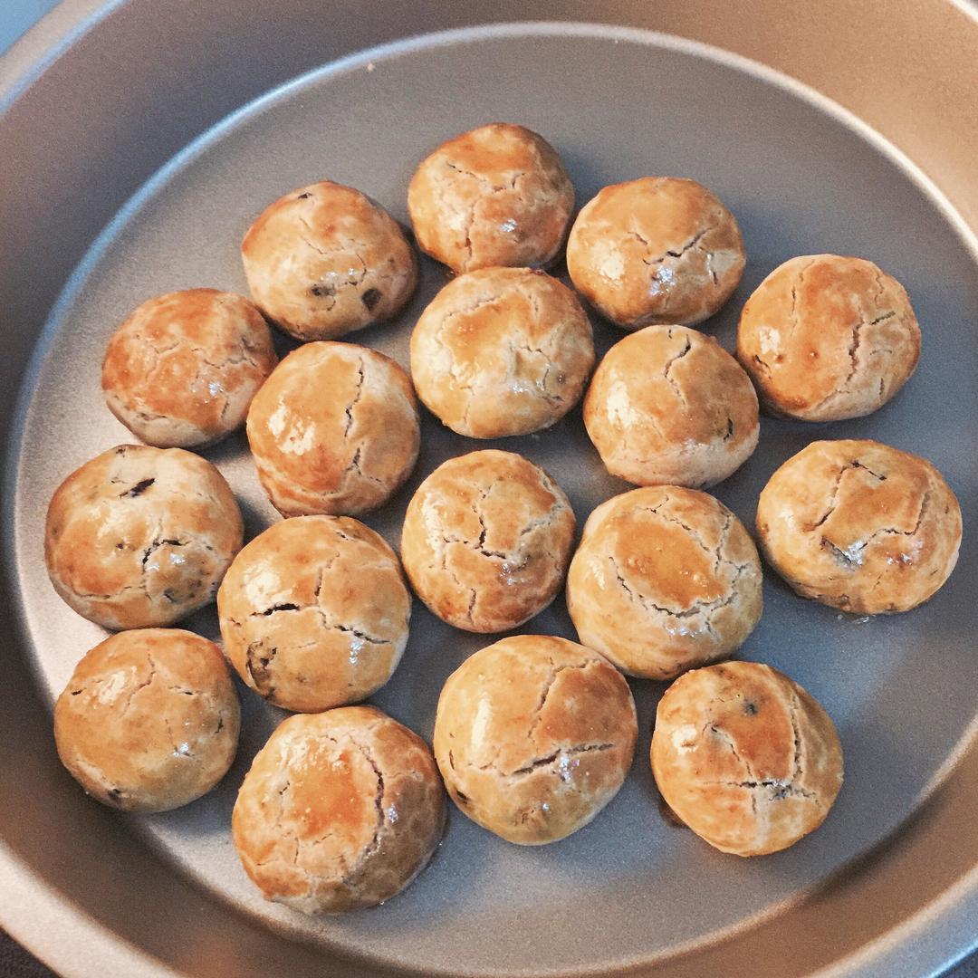 快手香酥红豆小饼