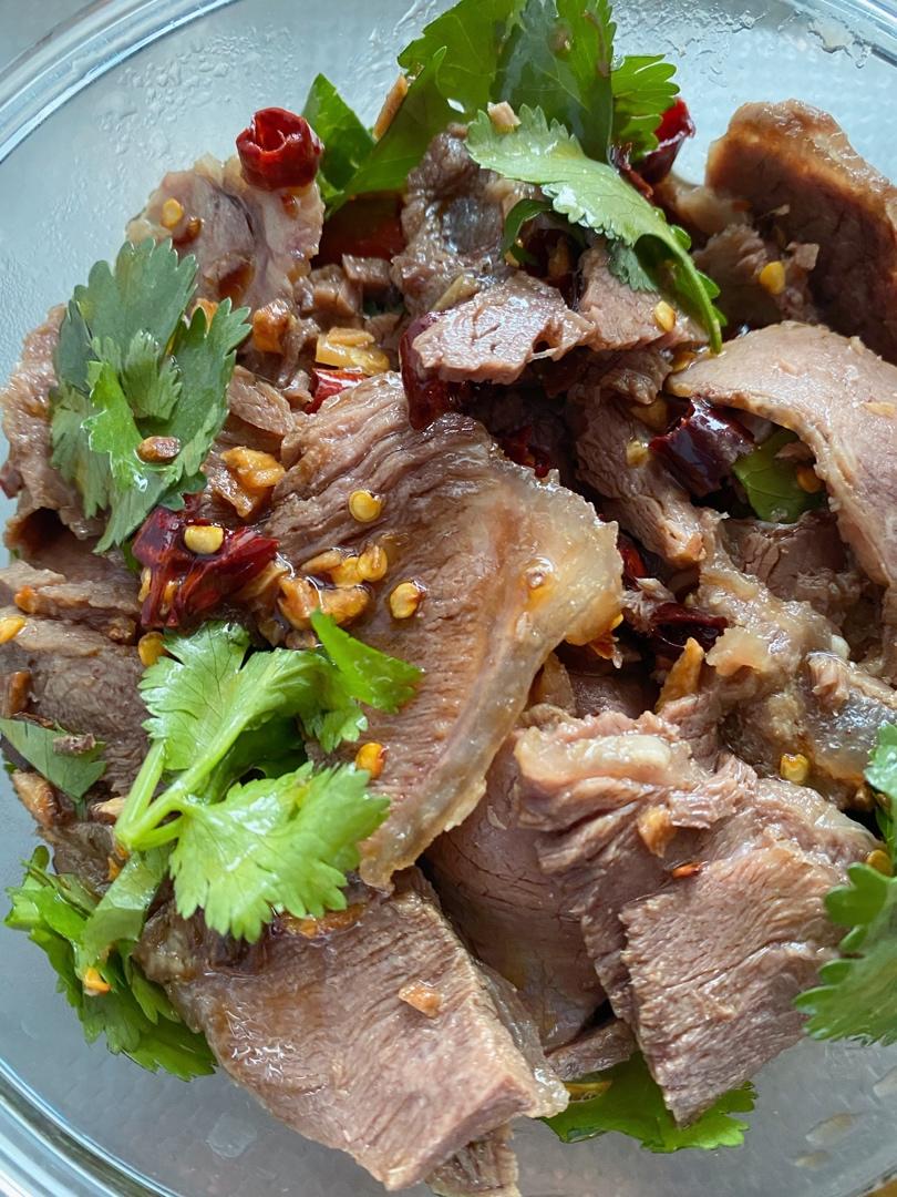 keirakeira做的凉拌牛肉
