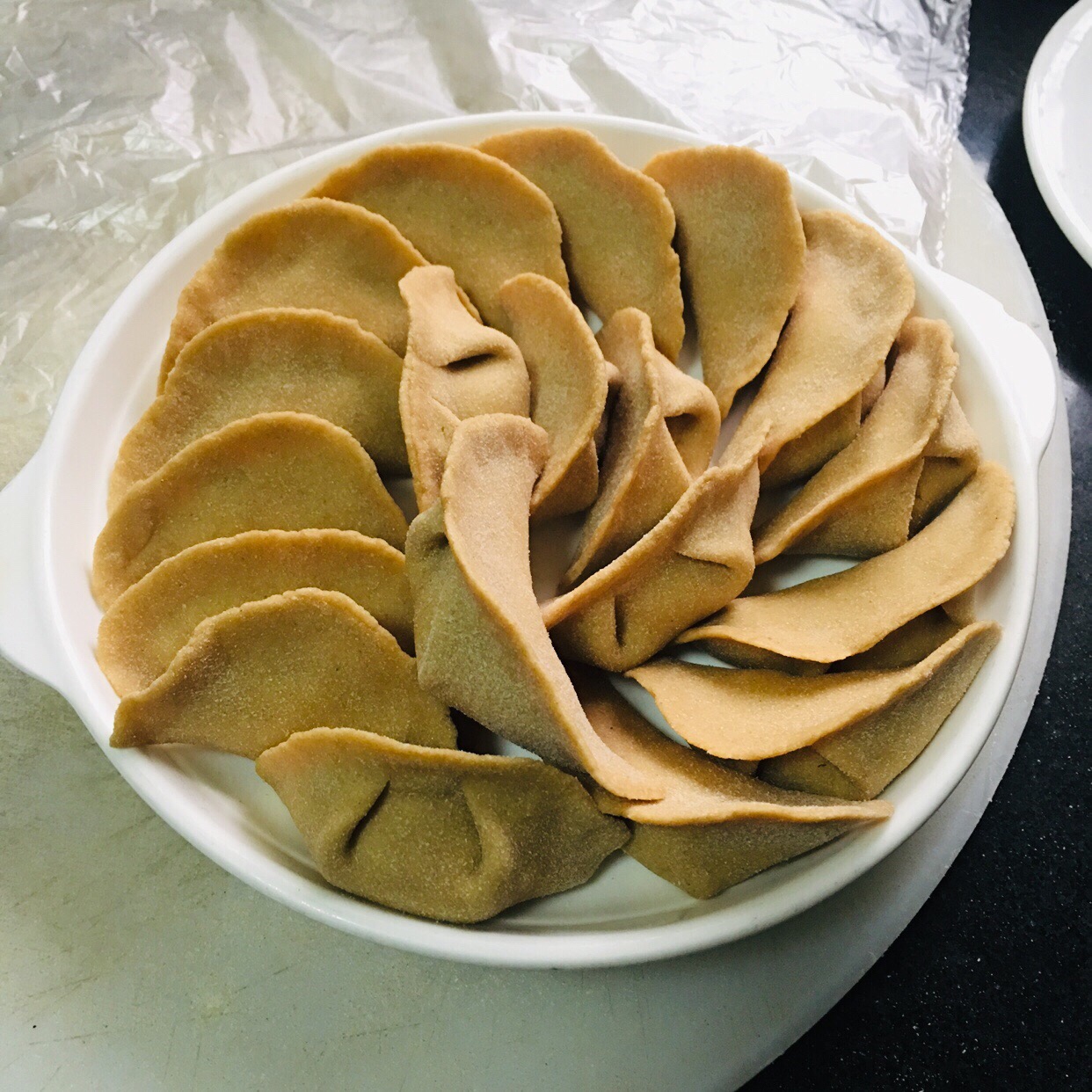 全麦鸡胸肉饺子🥟低脂饱腹的做法