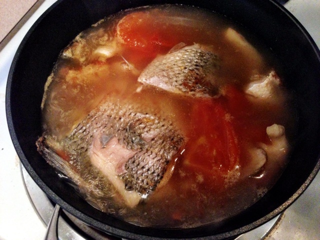 番茄鲈鱼汤