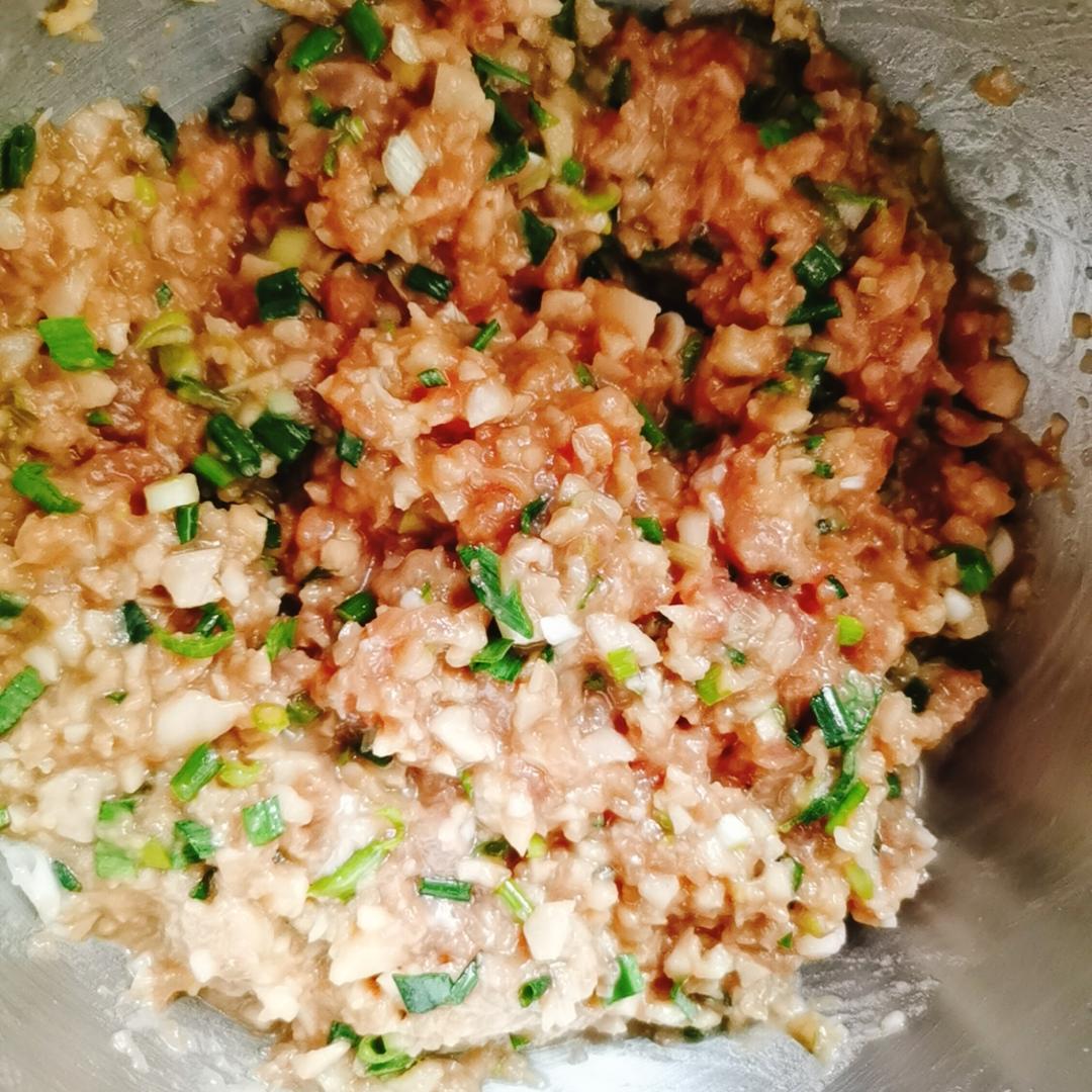 包子的肉藕馅