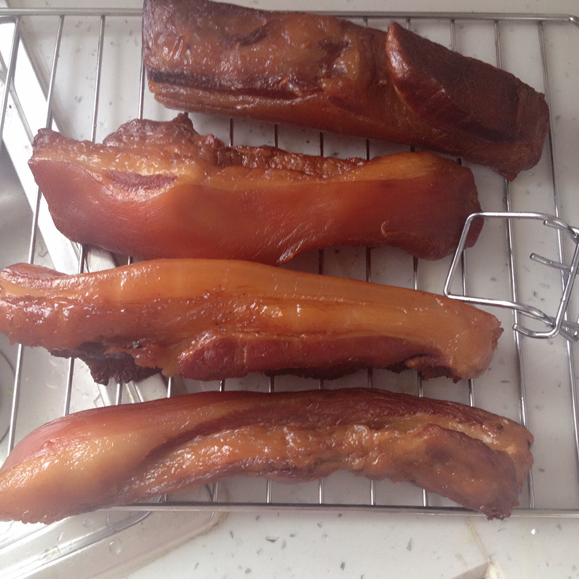 自制湖南烟熏腊肉