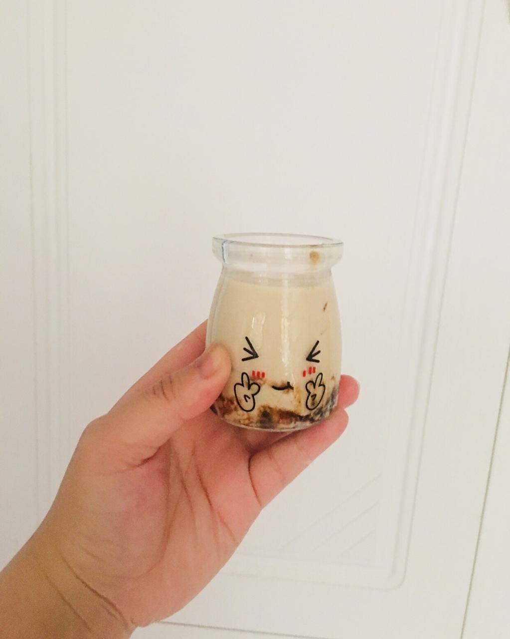 黑糖珍珠鲜奶-在家喝鹿角巷