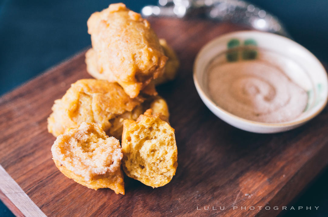 Pumpkin Zeppole～炸南瓜球的做法