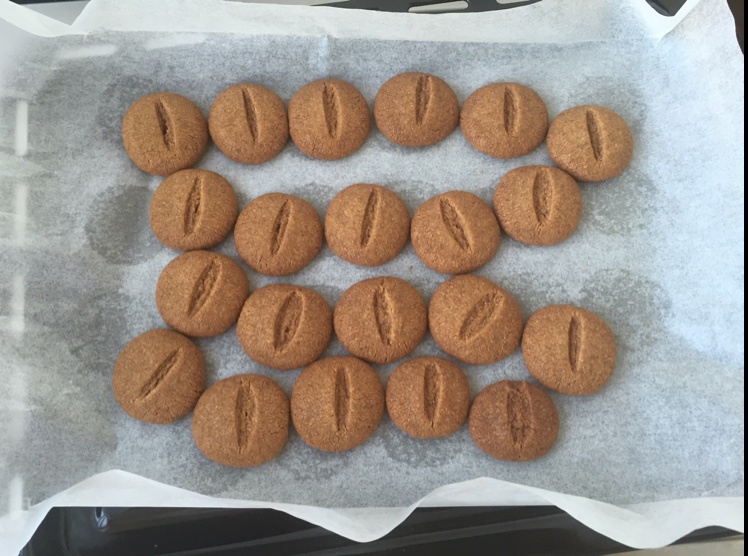 【咖啡豆豆饼干】简单的硬饼干