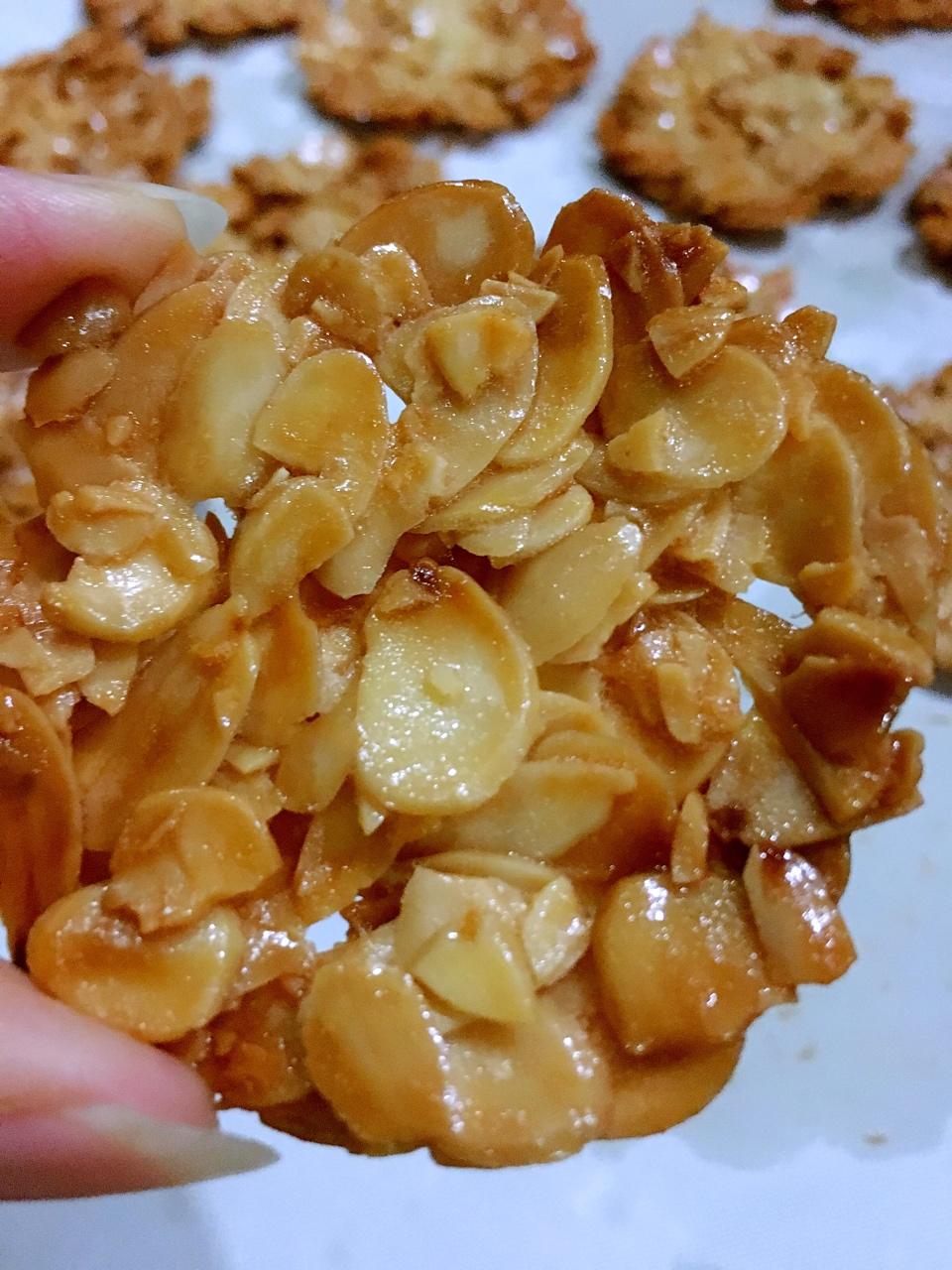 Pierre Herme的杏仁瓦片