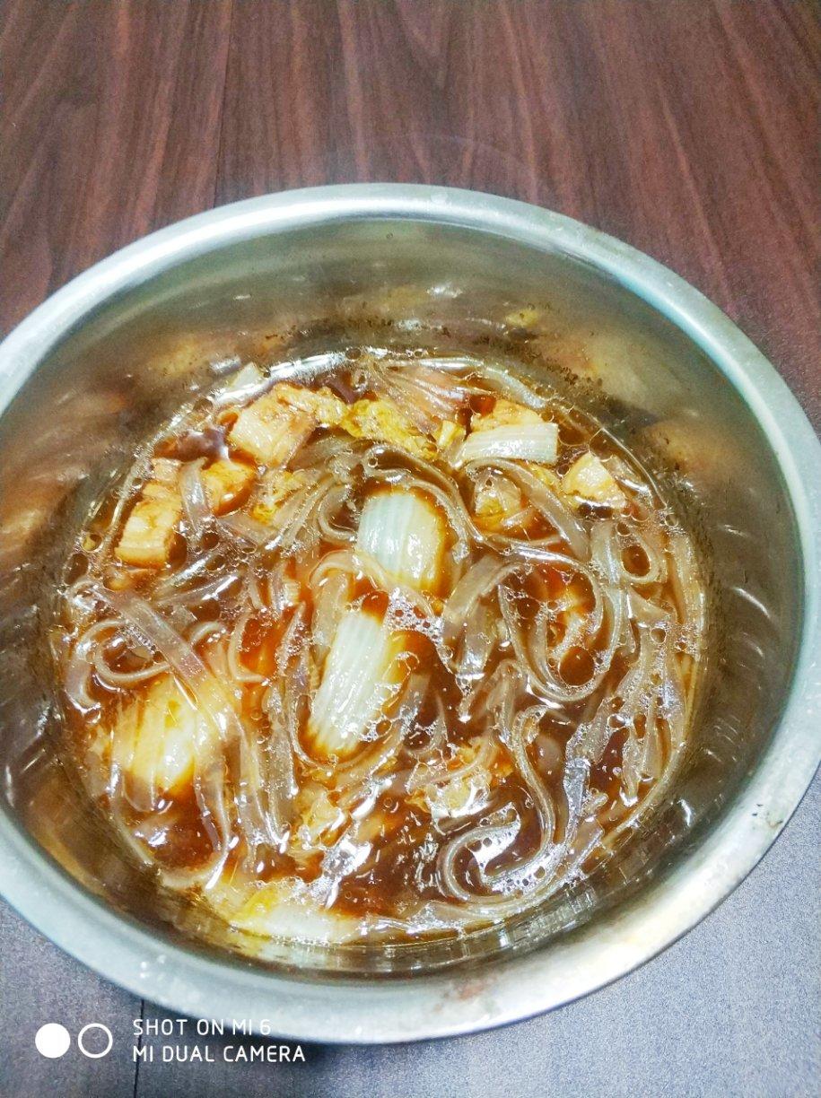 猪肉白菜炖粉条