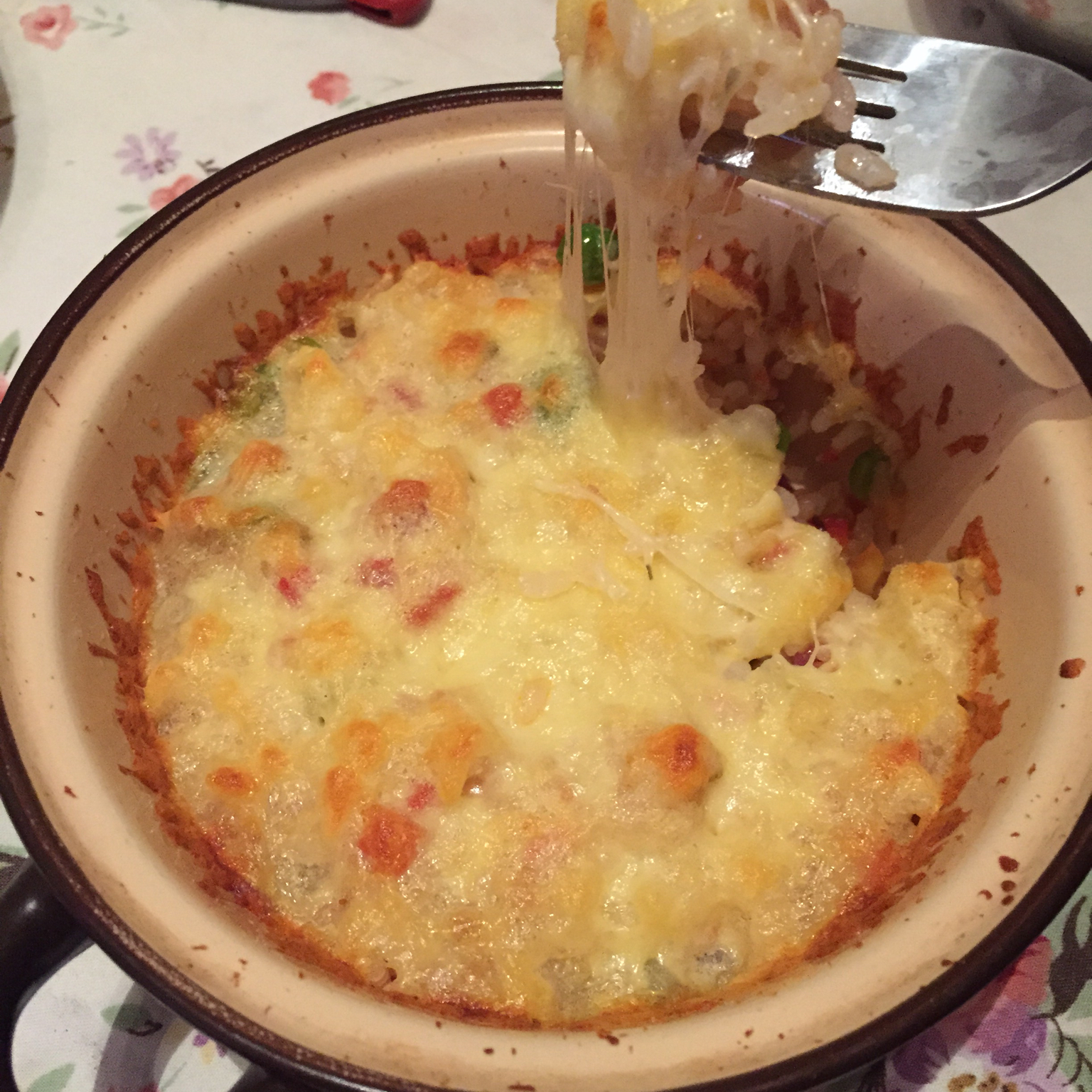 芝士肉丸焗饭