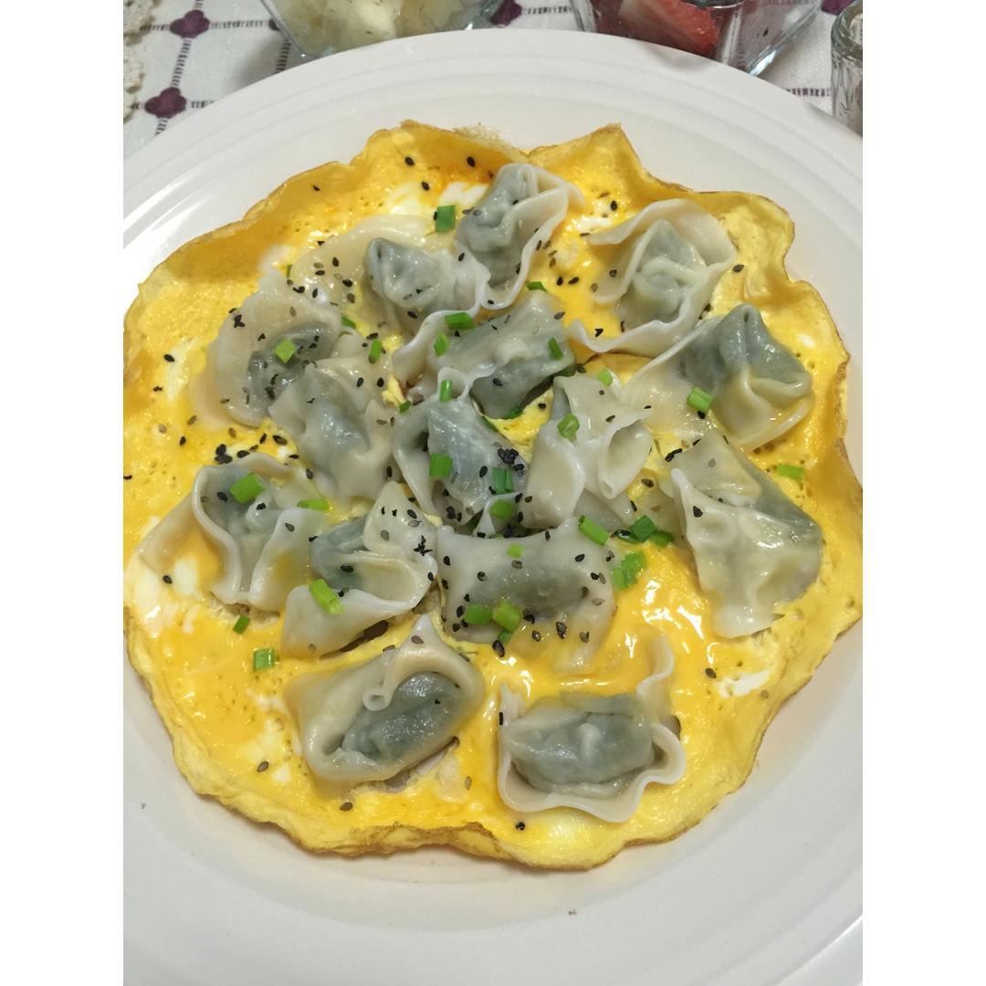 抱蛋煎馄饨