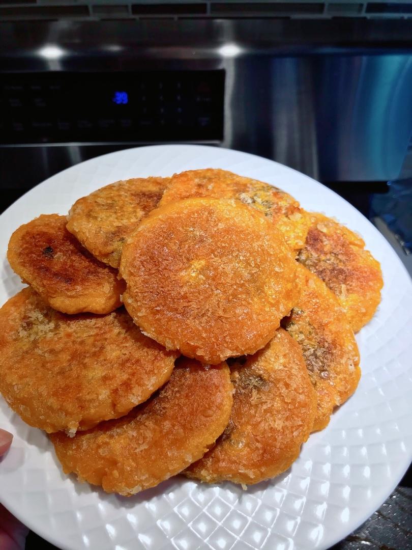 超酥软的南瓜饼