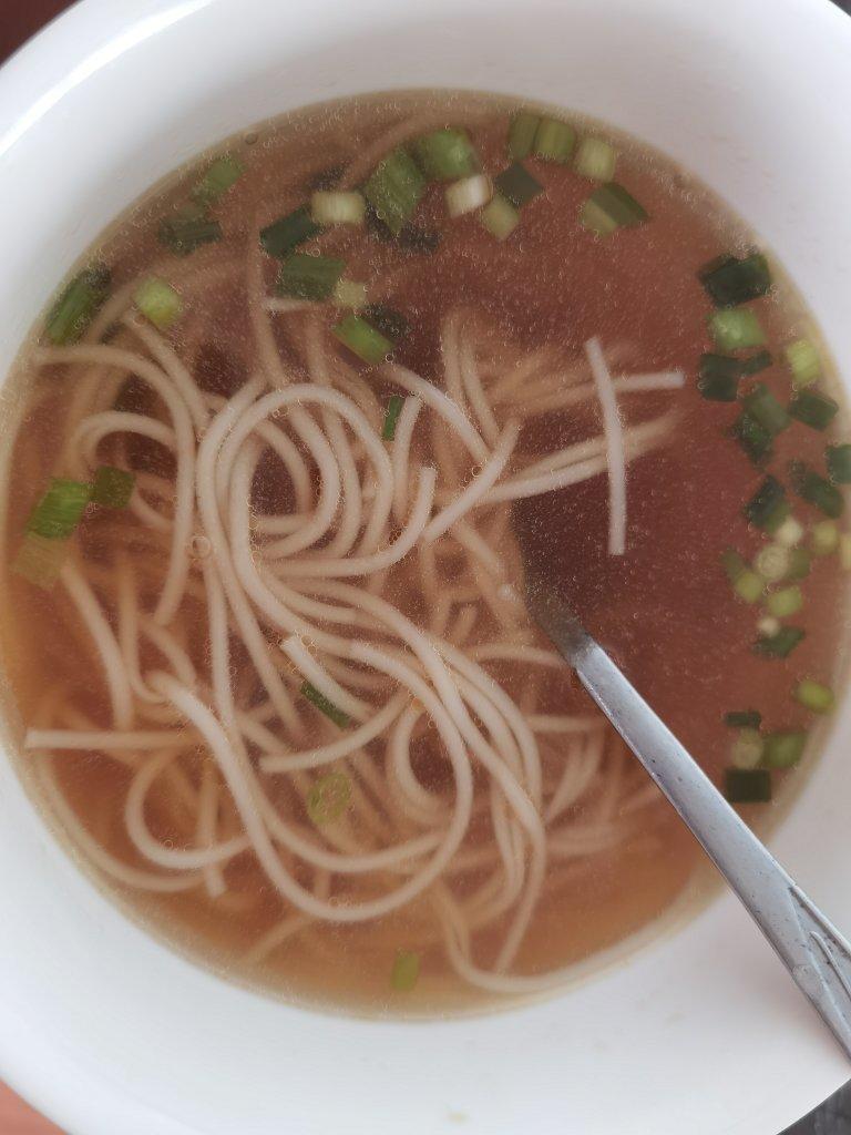 连汤都能喝光的阳春面🍜