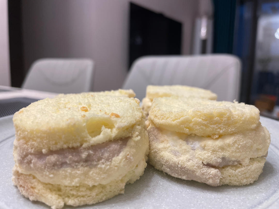 好利来同款芋泥雪贝｜附超快手免炒芋泥馅制作