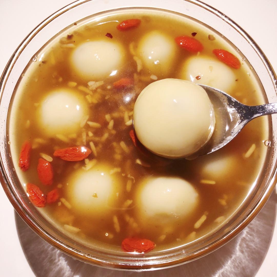 choicewing做的醪糟汤圆