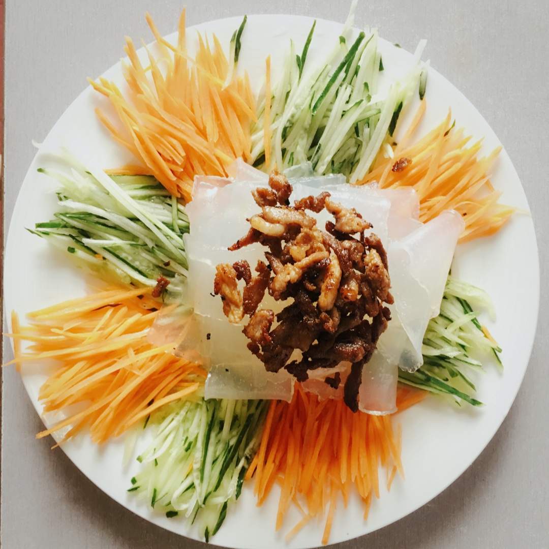 自家制作东北大拉皮