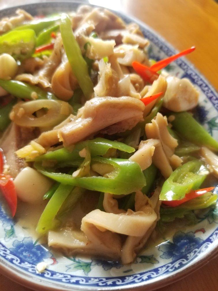 青椒肚丝