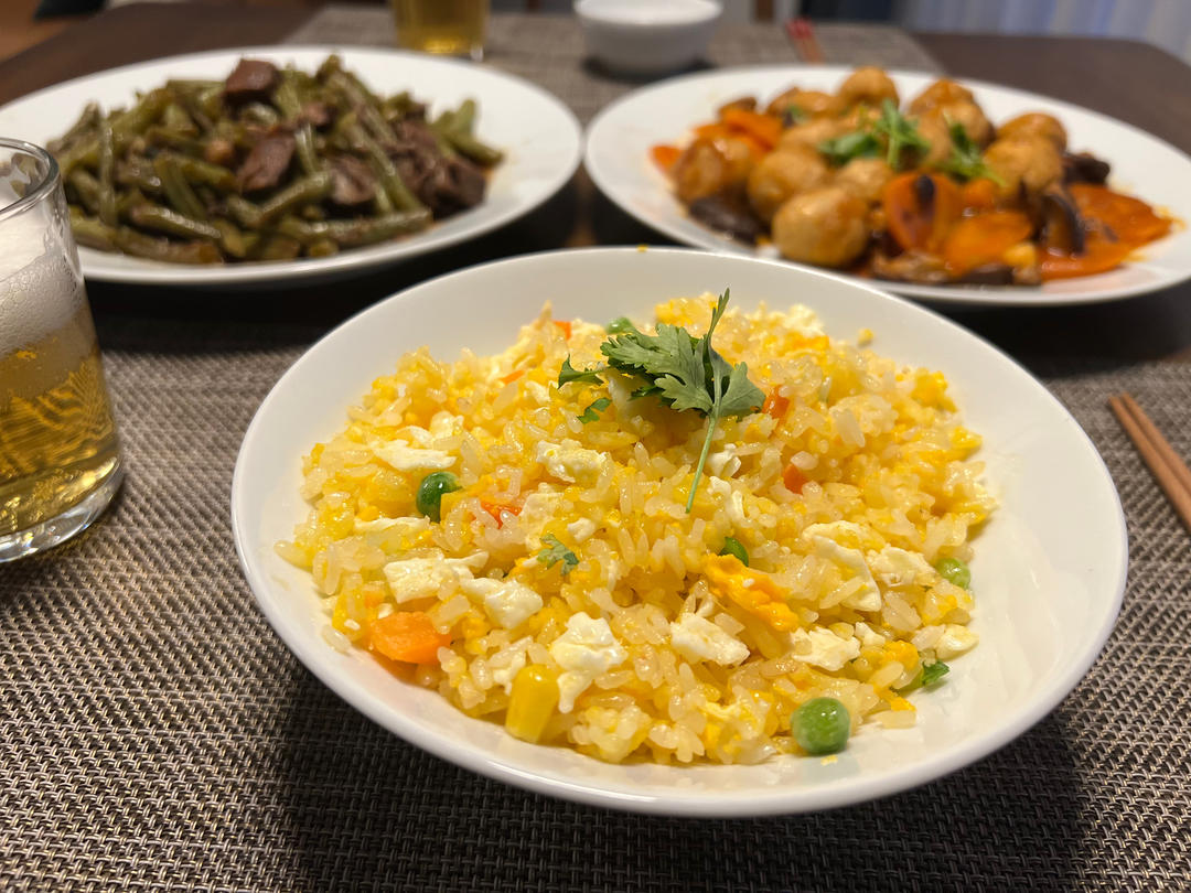 黄金家常炒米饭