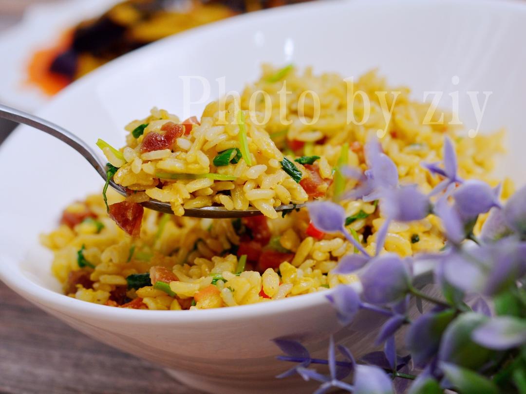 香菜炒饭