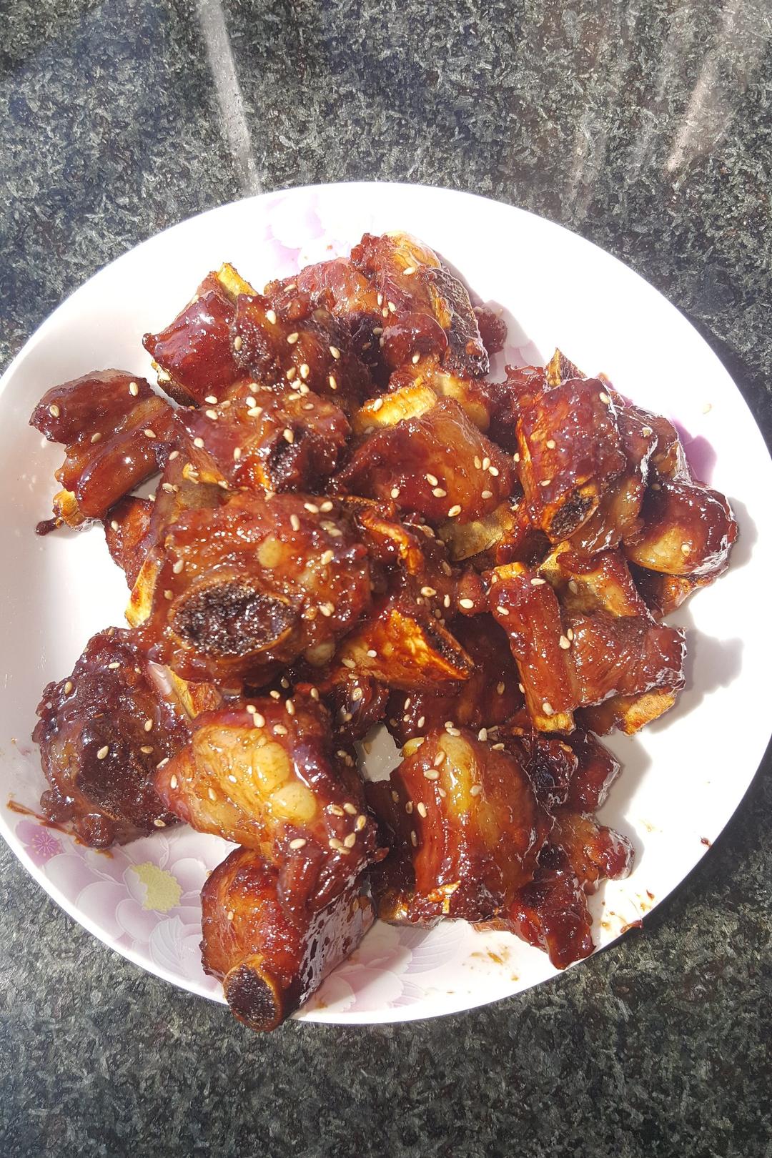 懒人版糖醋排骨