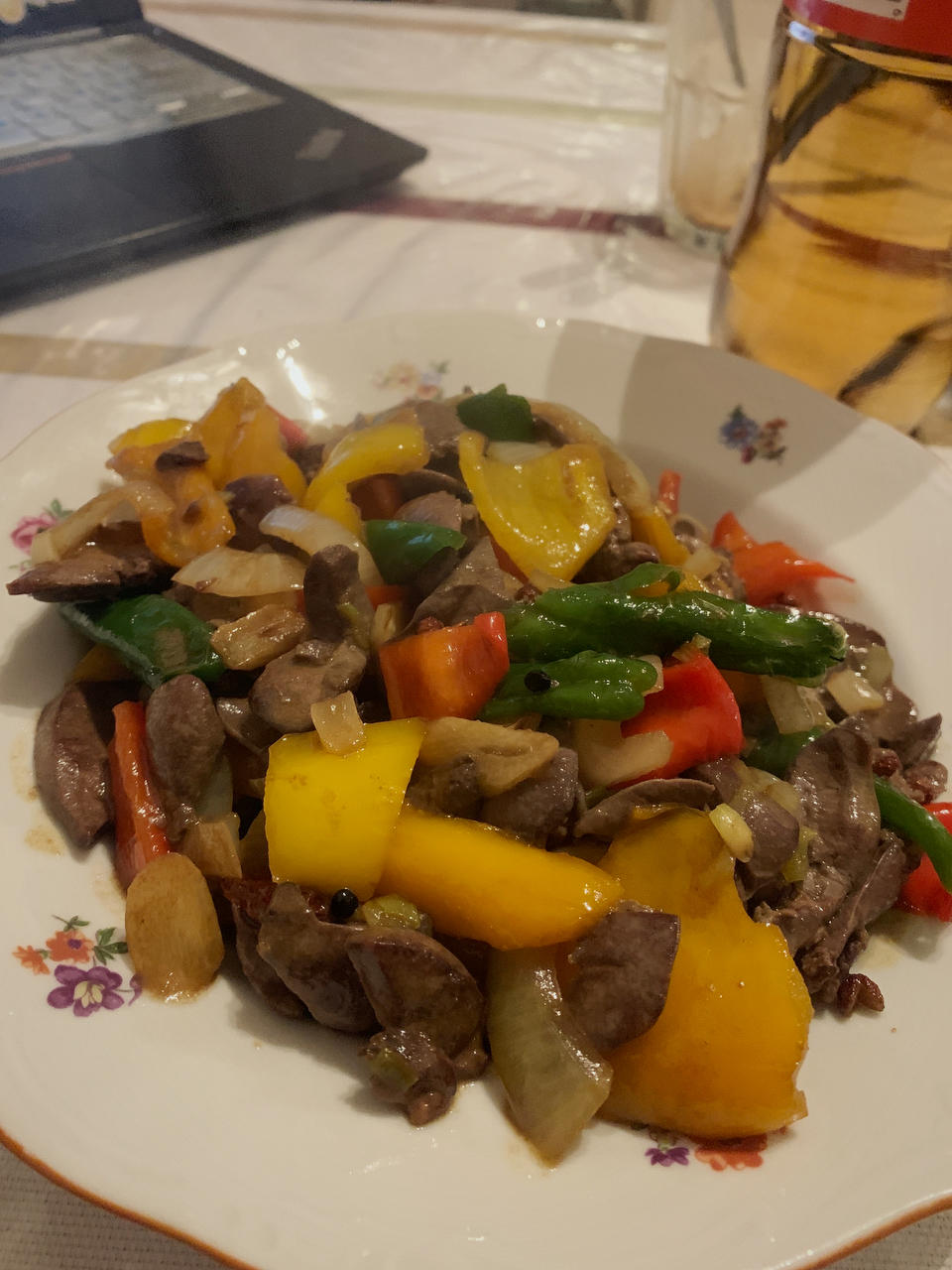 爆炒鸡肝