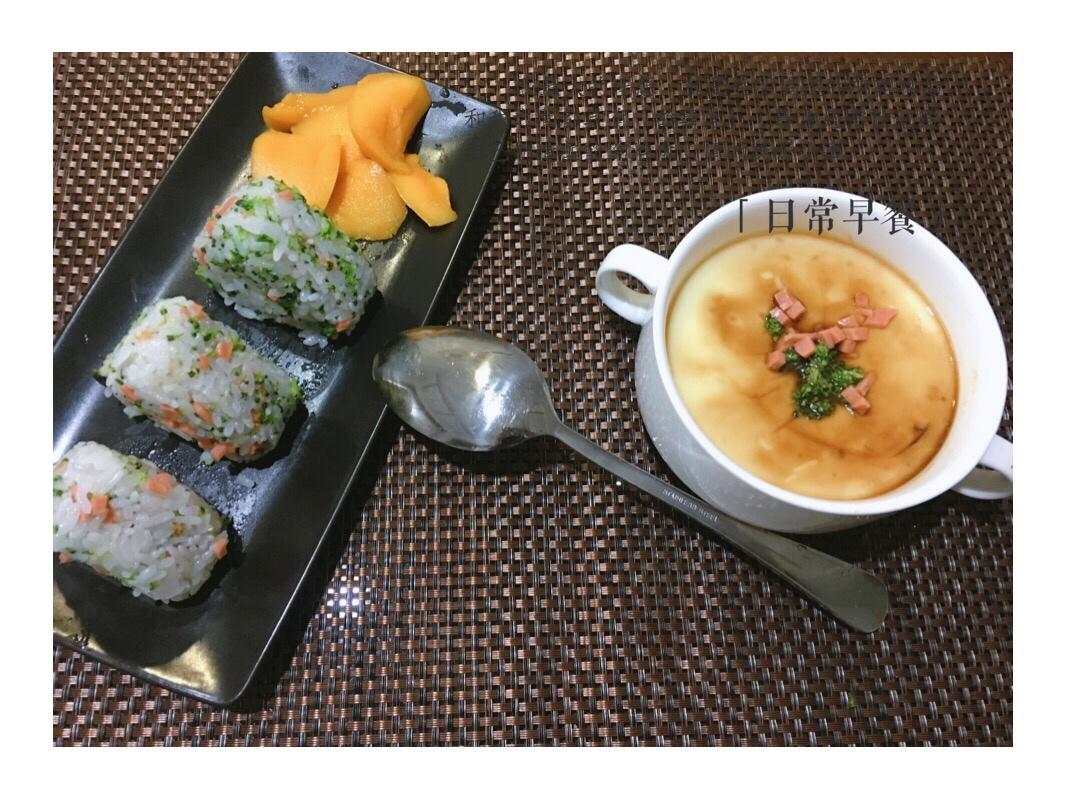 一人食—清新健康西兰花饭团