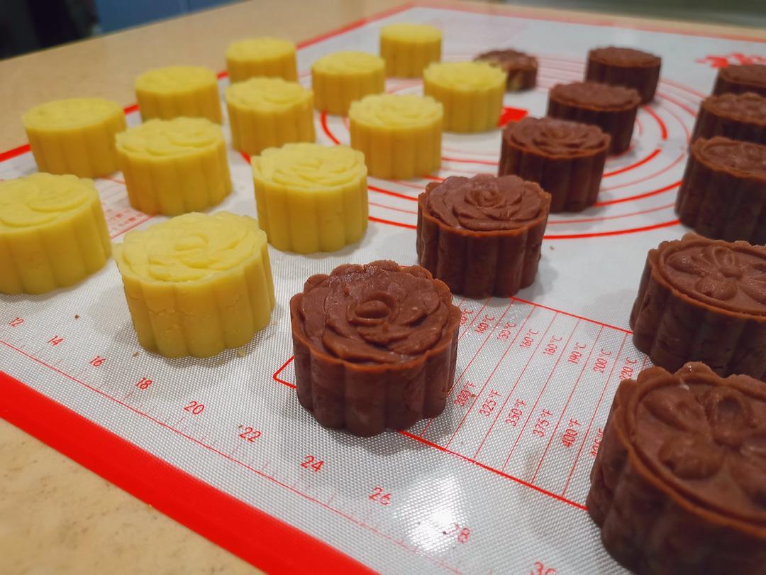 省时简易绿豆糕-免泡豆免过筛