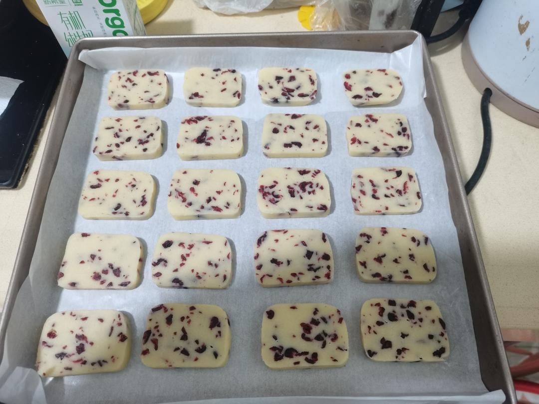 蔓越莓饼干 新手也不怕