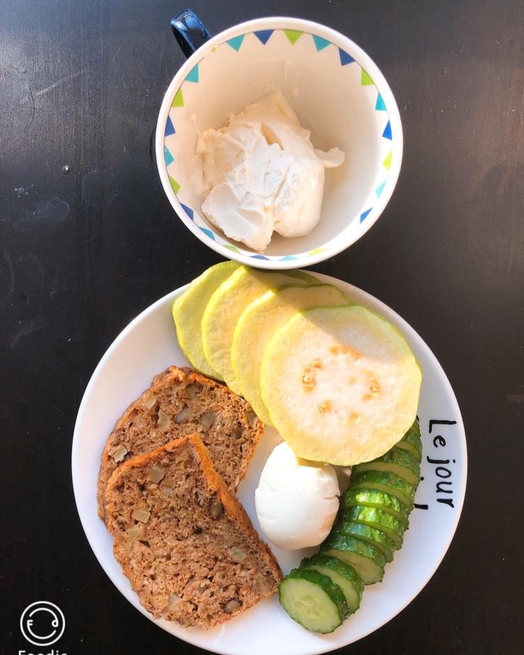 暖香燕麦苹果快手面包丨健康·烘焙