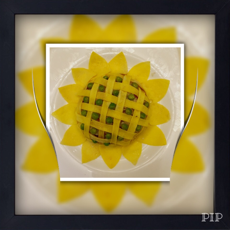 向日葵肉丁炒饭