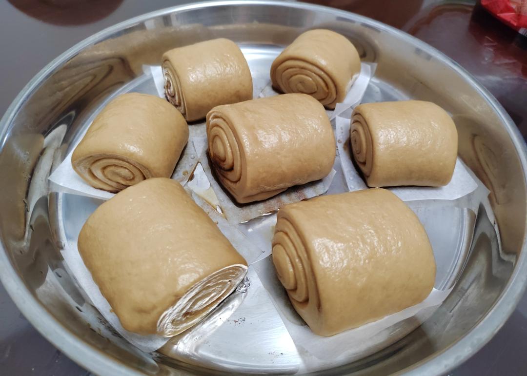 奶香红糖馒头