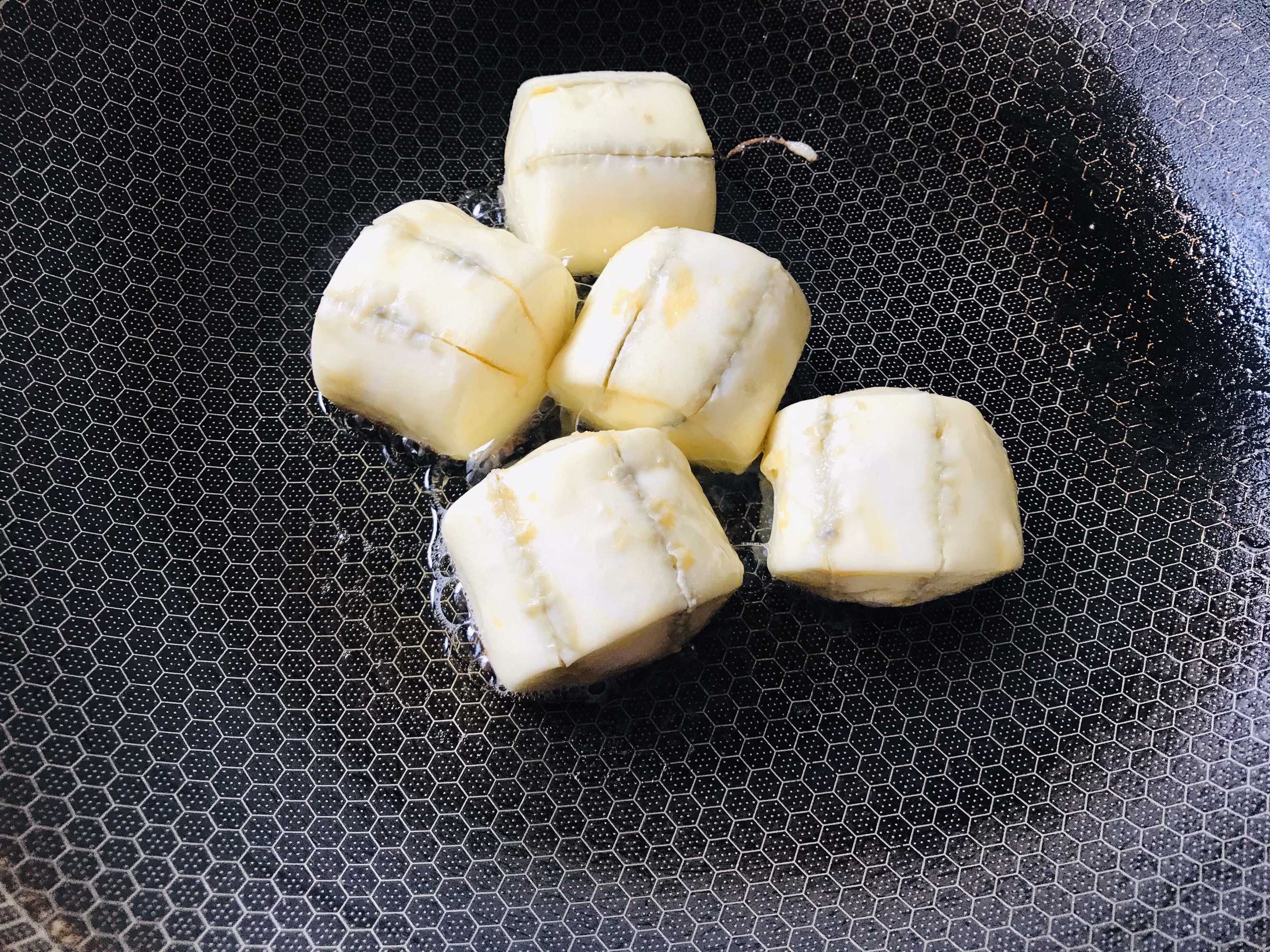烘焙～馒头夹臭豆腐的做法 步骤6