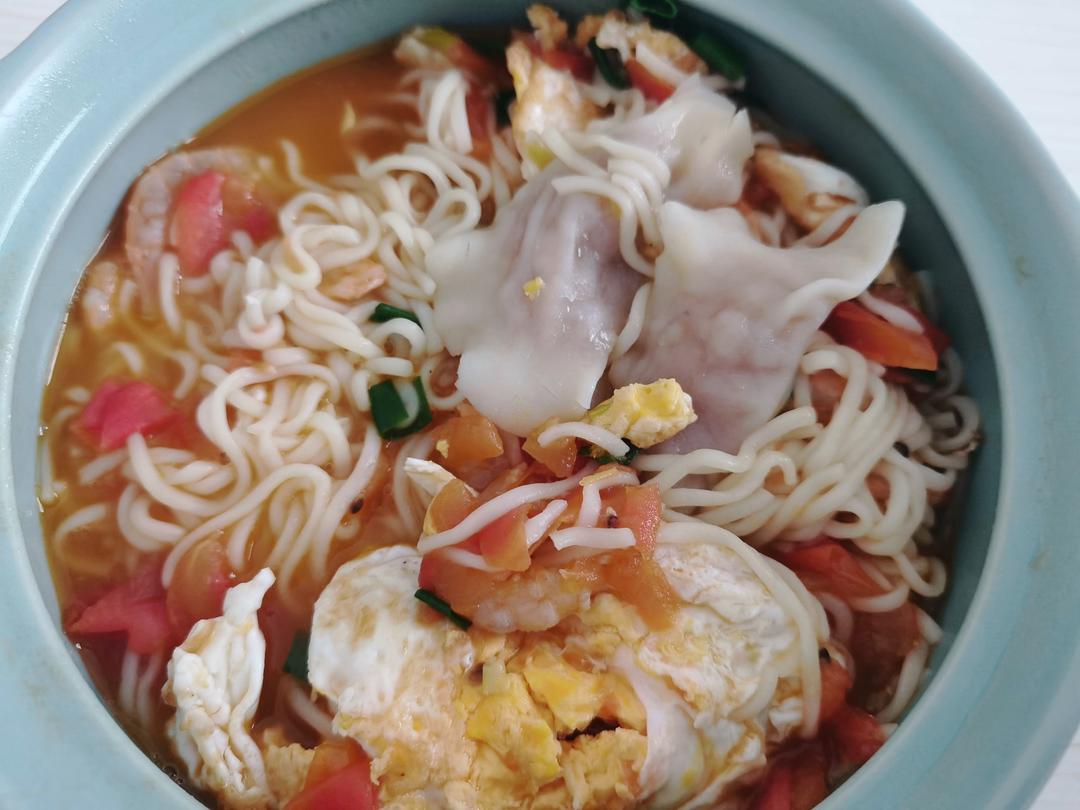 十来分钟做好/番茄鸡蛋面🍜