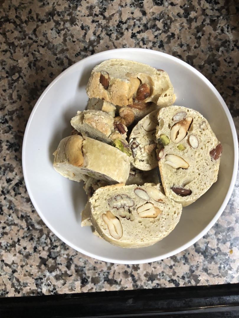 无油无糖减脂零食-biscotti意大利坚果饼干