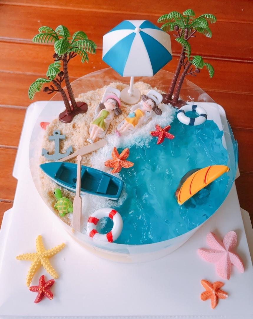 海洋酸奶慕斯蛋糕