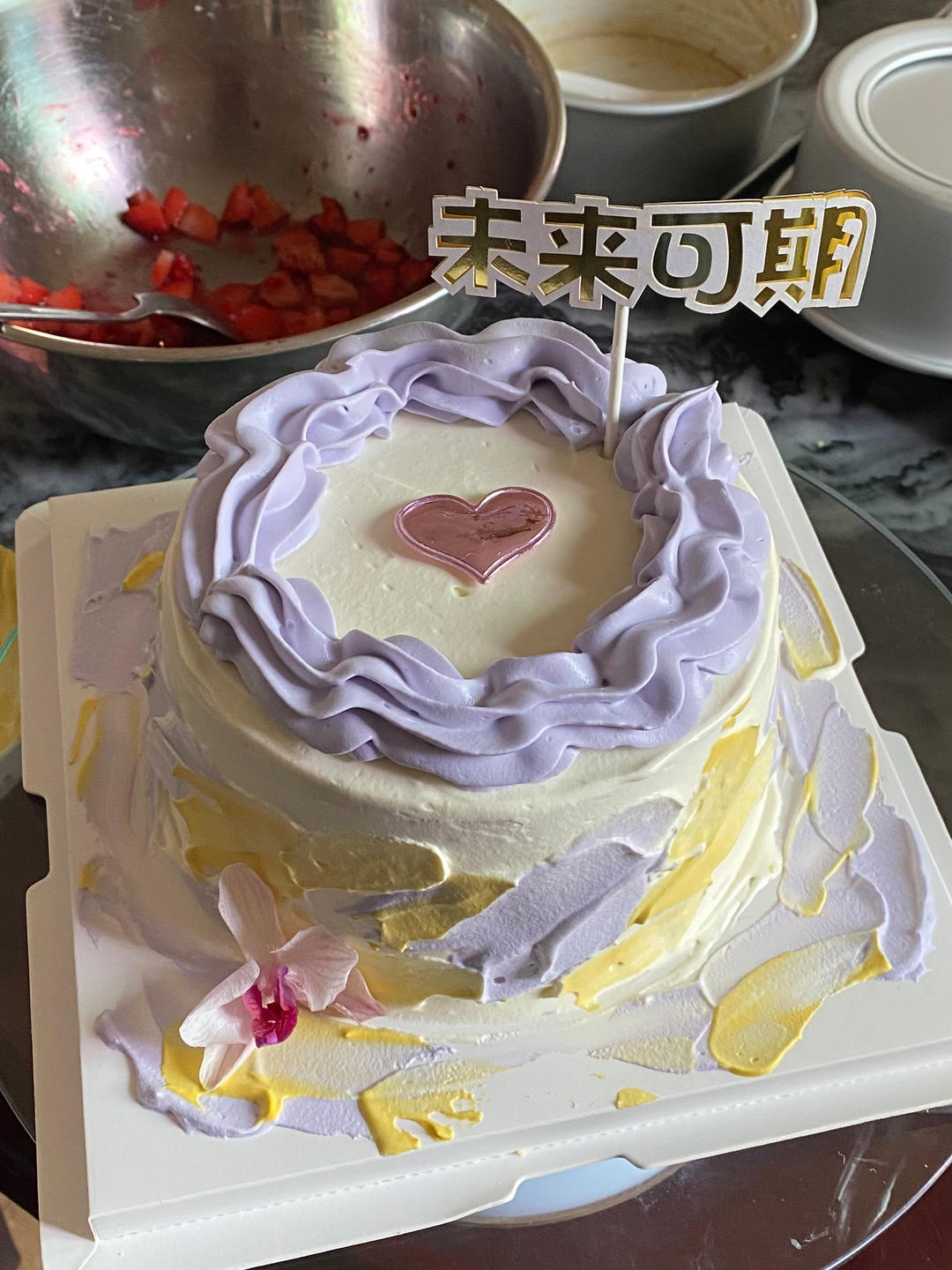 鲜花蛋糕