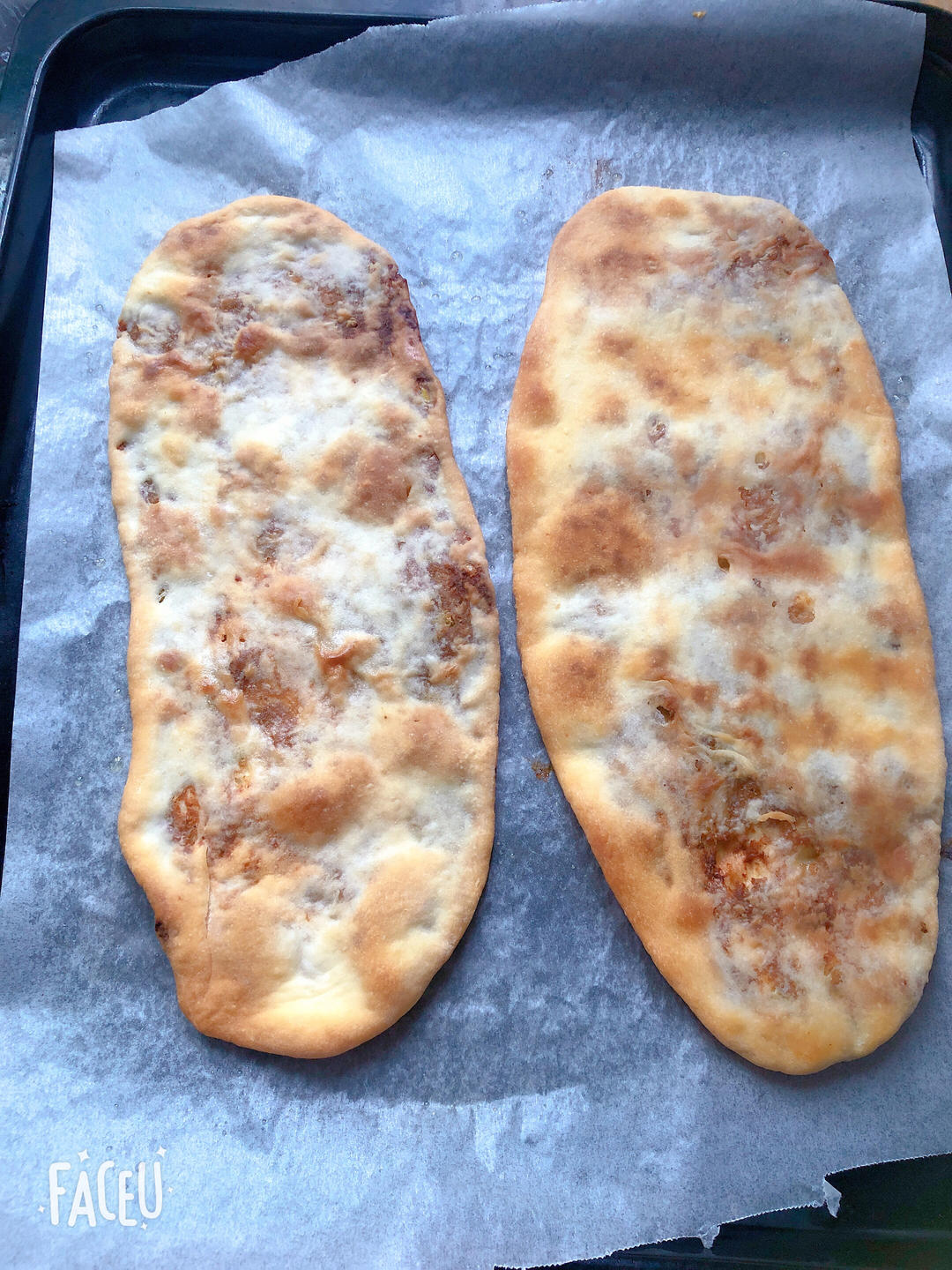 零失败家常烤箱版锅盔（百分之九十还原阿甘锅盔）