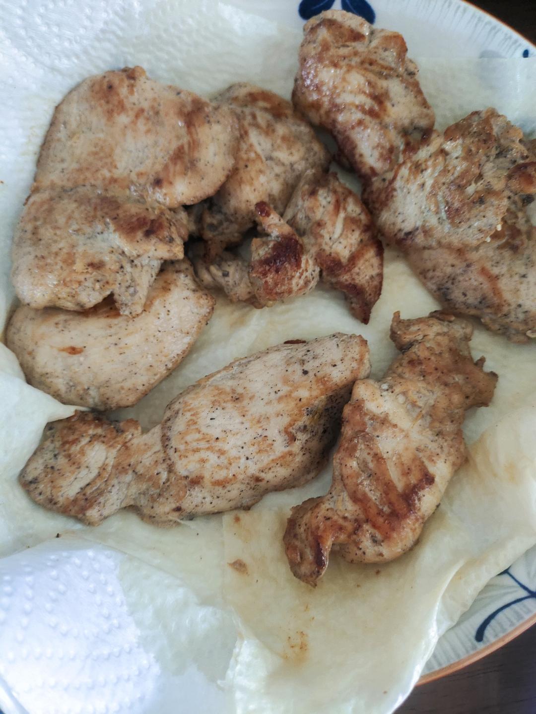 香煎鸡胸肉