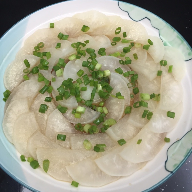 清蒸白萝卜