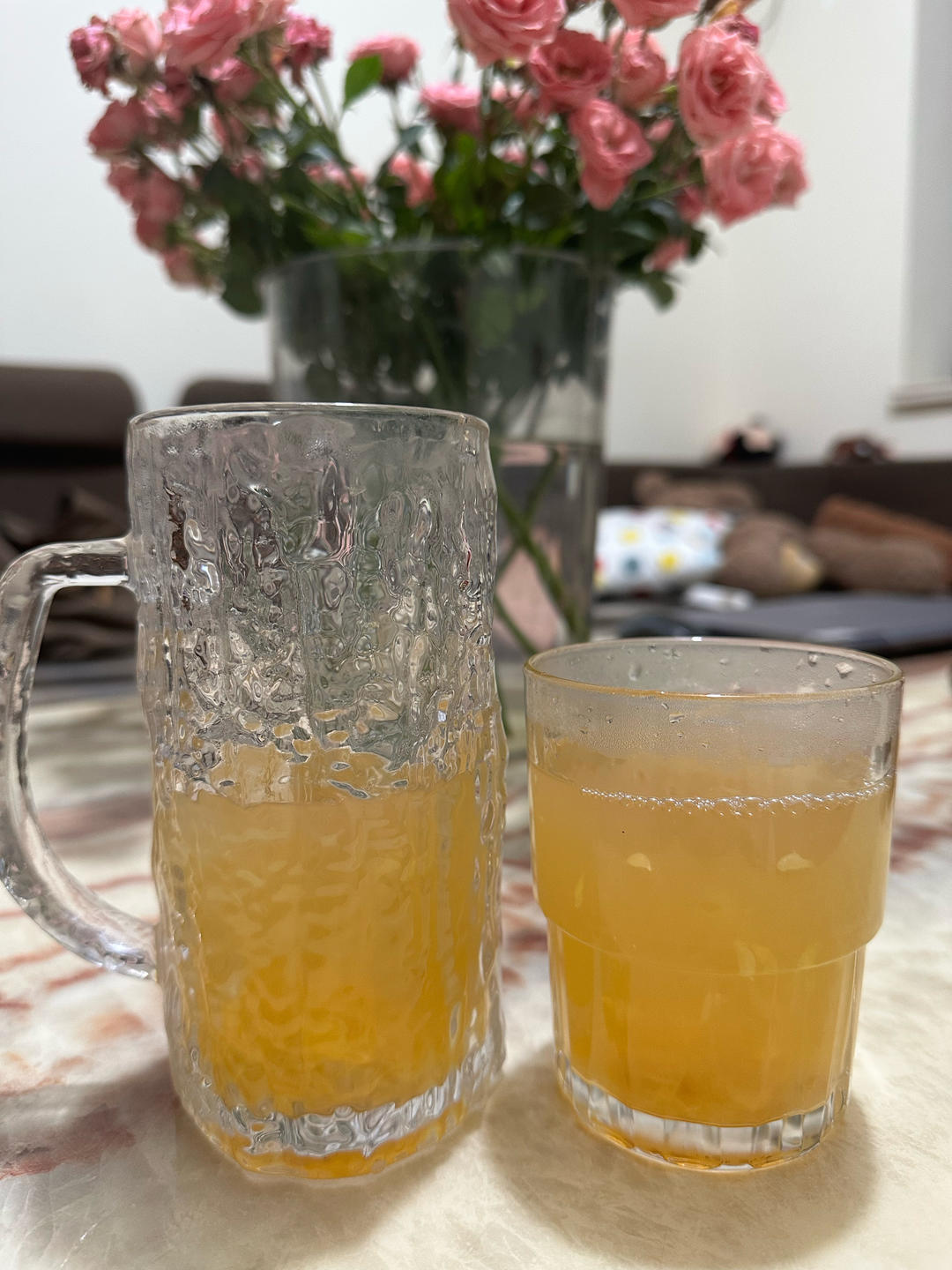 苹果橙子水（果汁一样的味道）