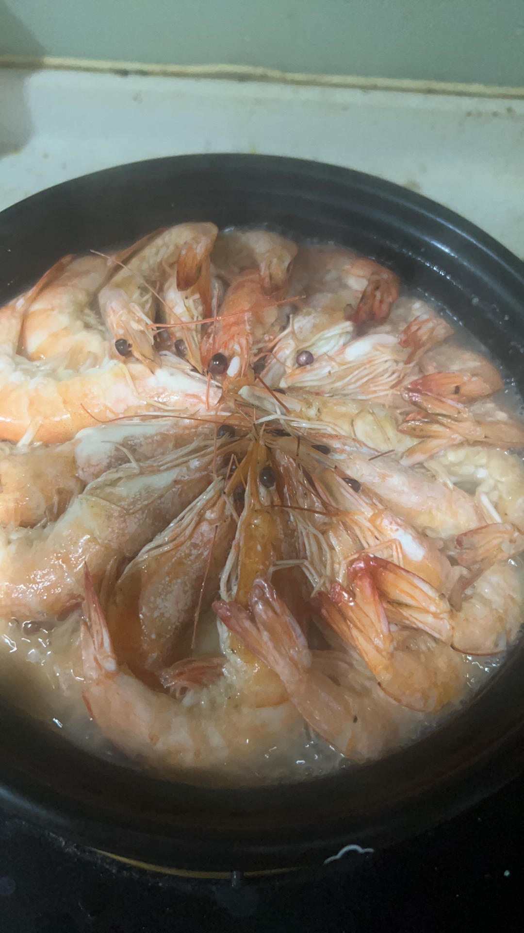 砂锅粉丝虾