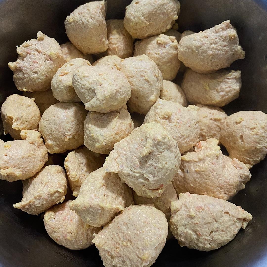 减脂必备鸡胸肉丸
