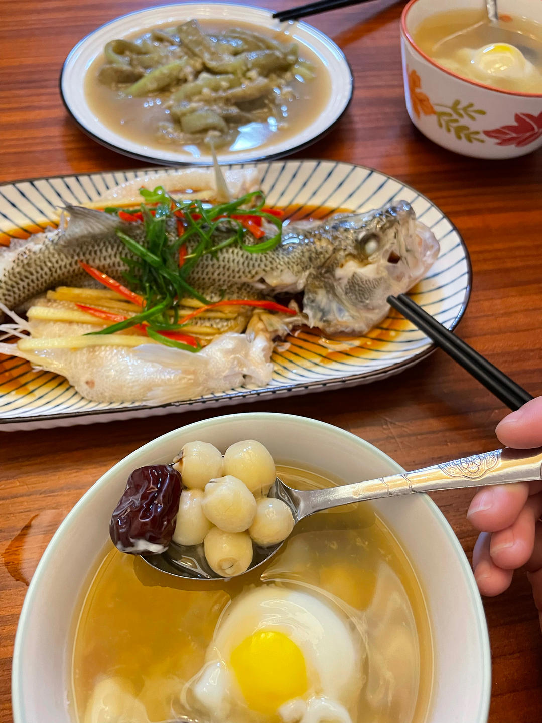 [地方小吃][四季甜品]武夷山五夫莲子炖蛋(家庭版)