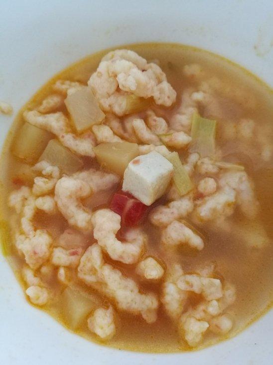 宝宝辅食 鲜虾面线