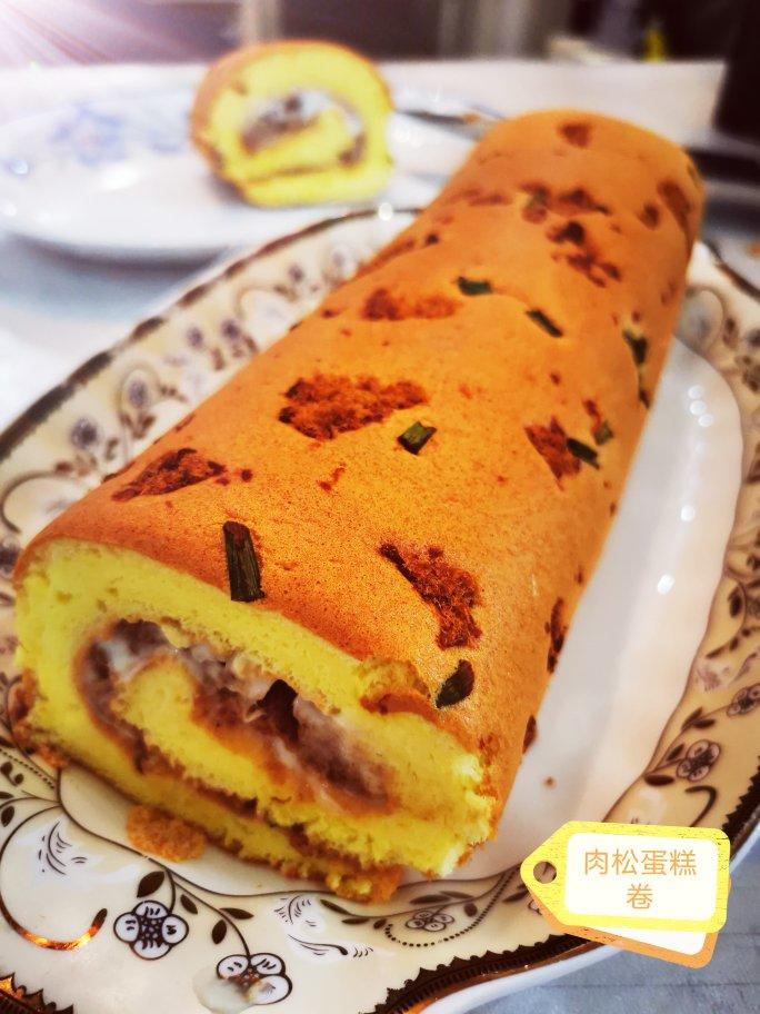 怎么卷都不裂的肉松蛋糕卷