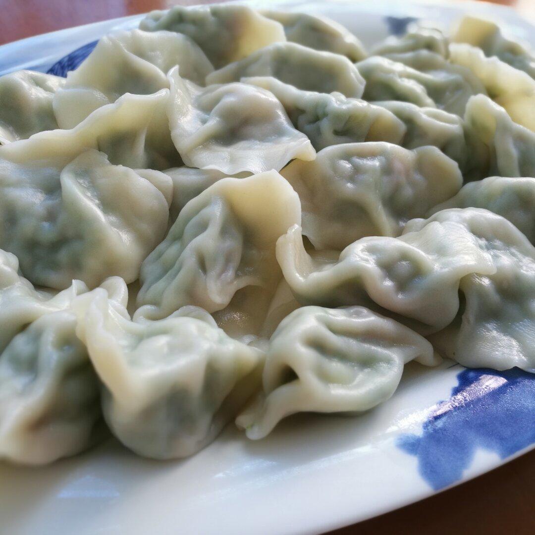 happy-120做的小白菜猪肉水饺