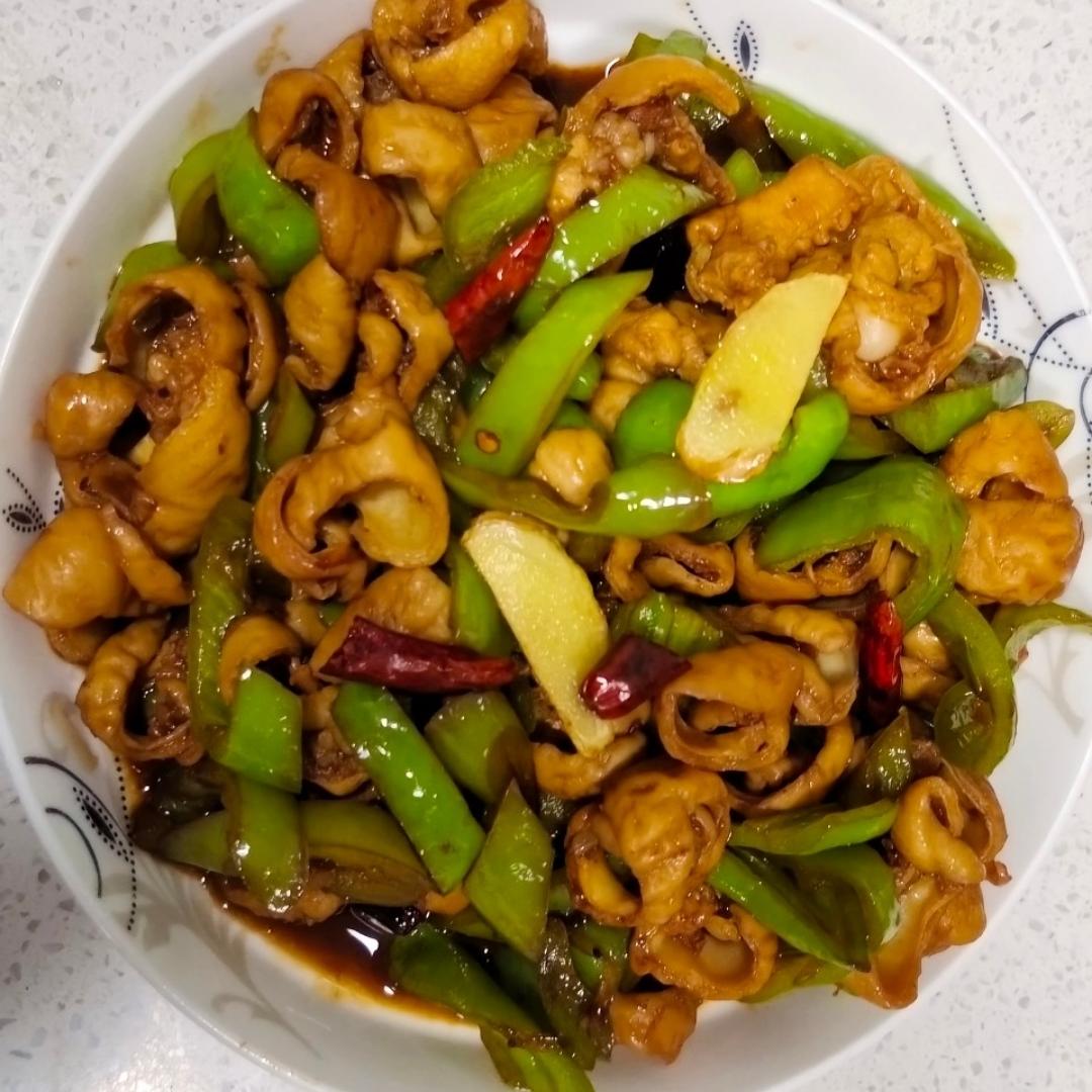 浓浓盐城风的 爆炒猪大肠