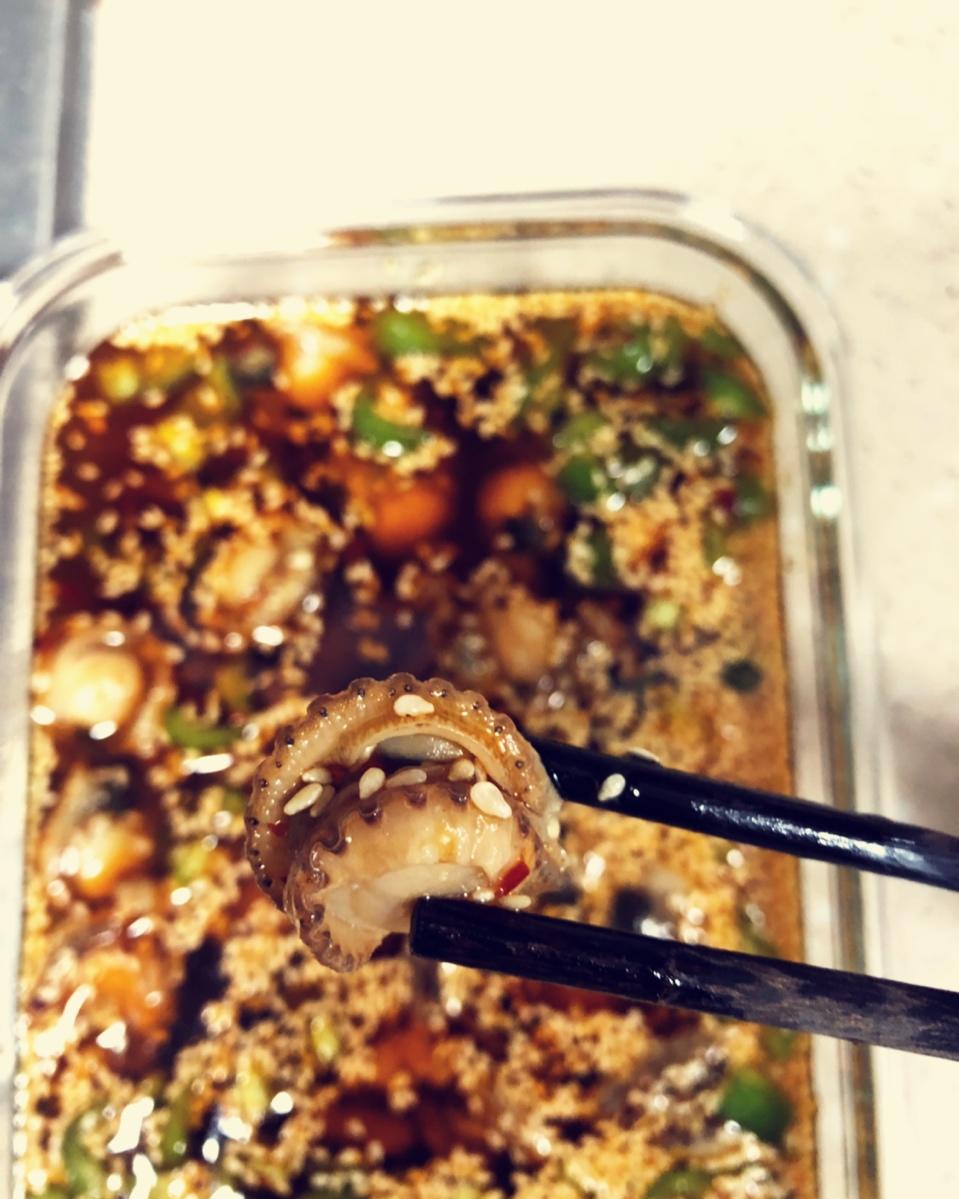 麻辣扇贝肉、海鲜冷吃（追剧、下酒、超过瘾）