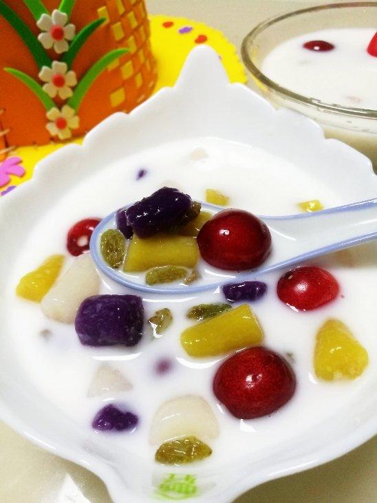自制芋圆甜品，没有烤箱也能吃美味的甜品