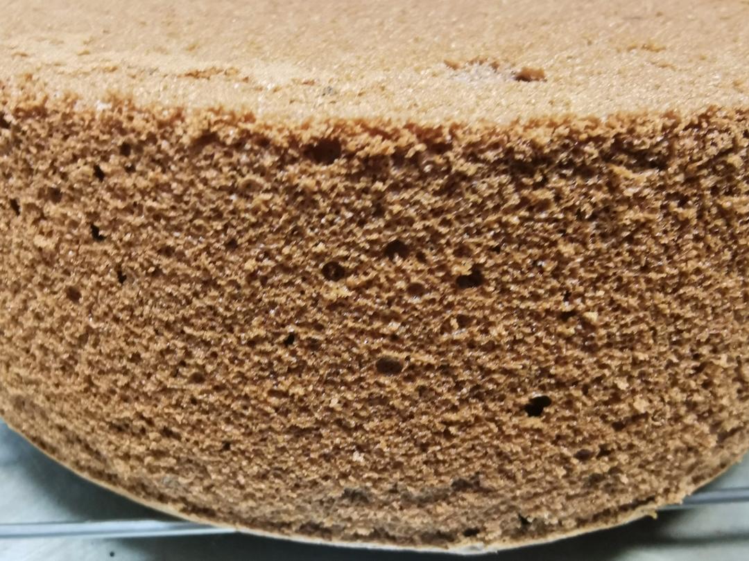 双倍浓郁不消泡巧克力戚风