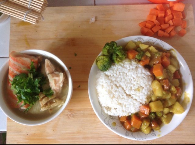 基础版土豆咖喱饭