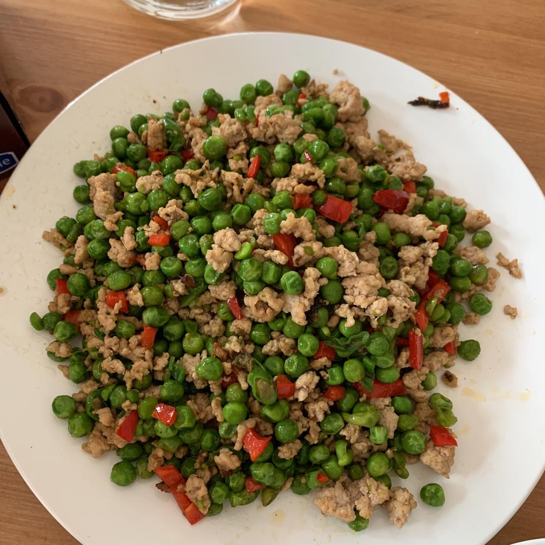 豌豆肉末